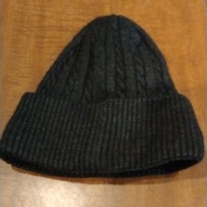 𝅺CHILDREN'S black winter hat